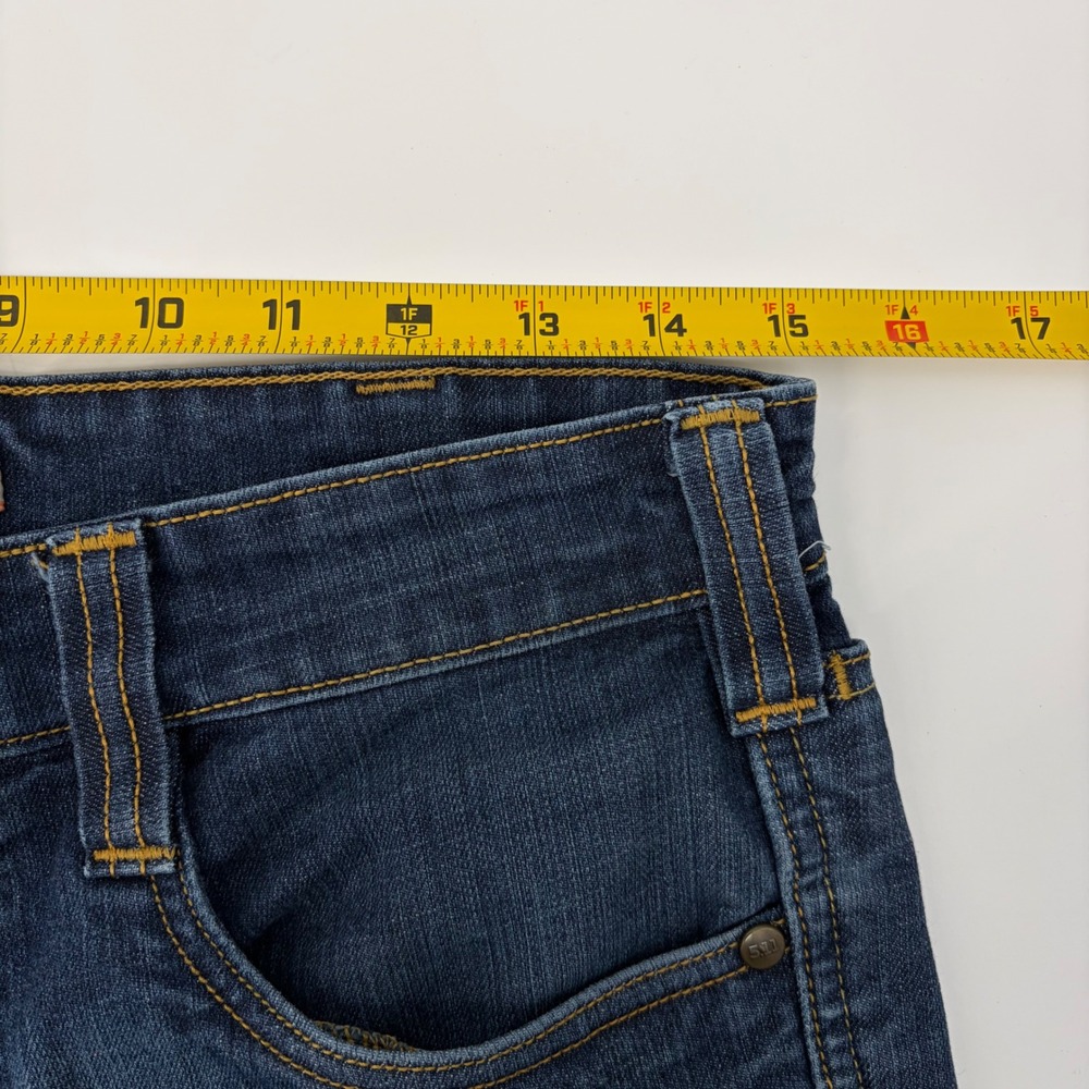5.11 Tactical Defender-Flex Jean Regular Fit Stretch Dark Wash EDC Utility 30x28 - Picture 10 of 12